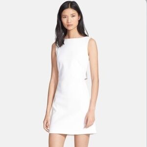 Theory emison back cut out mini dress